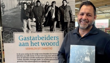 Portet van Francesco Pepe met zijn boek