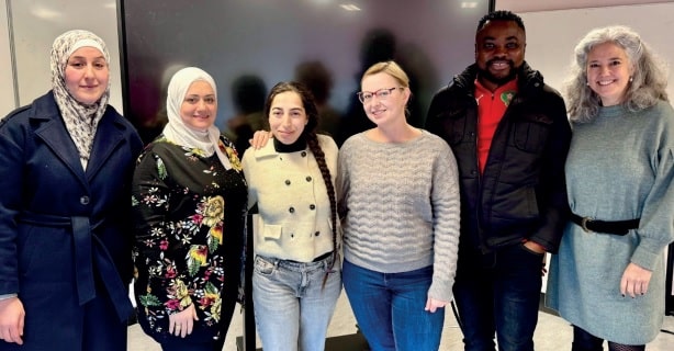 Groepsfoto Eerstejaars Opleiding in de Wijk